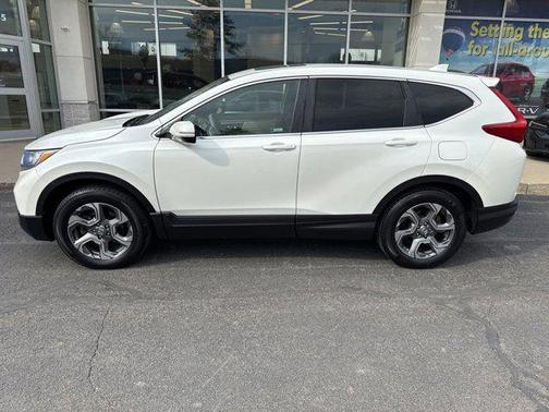 White Diamond Pearl 2018 Honda CR-V EX