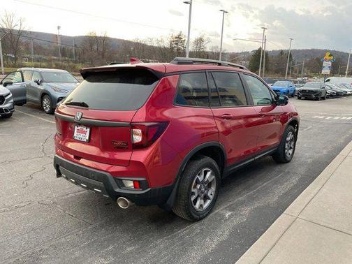 Radiant Red Metallic II 2023 Honda Passport AWD TrailSport