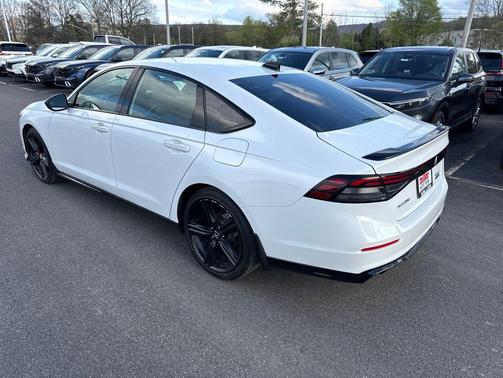 Platinum White Pearl 2024 Honda Accord Hybrid Sport-L