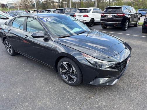 Portofino Gray 2023 Hyundai ELANTRA SEL