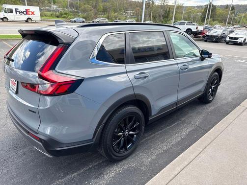 Gray 2024 Honda CR-V Hybrid Sport AWD