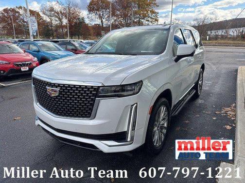 Crystal White Tricoat 2023 Cadillac Escalade Premium Luxury