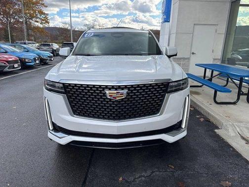 Crystal White Tricoat 2023 Cadillac Escalade Premium Luxury
