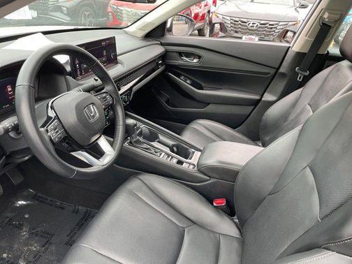 Platinum White Pearl 2023 Honda Accord Hybrid Touring