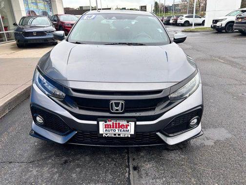 Gray 2018 Honda Civic Sport Touring