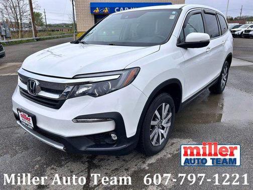 Platinum White Pearl 2022 Honda Pilot AWD EX-L