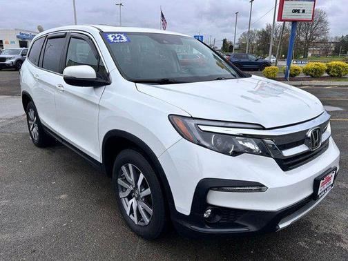 Platinum White Pearl 2022 Honda Pilot AWD EX-L