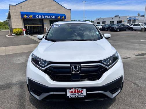 Platinum White Pearl 2020 Honda CR-V AWD EX