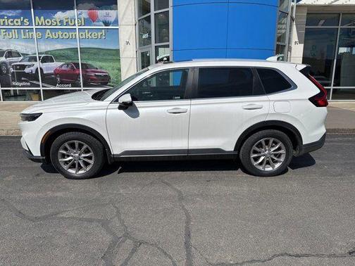 Platinum White Pearl 2023 Honda CR-V EX