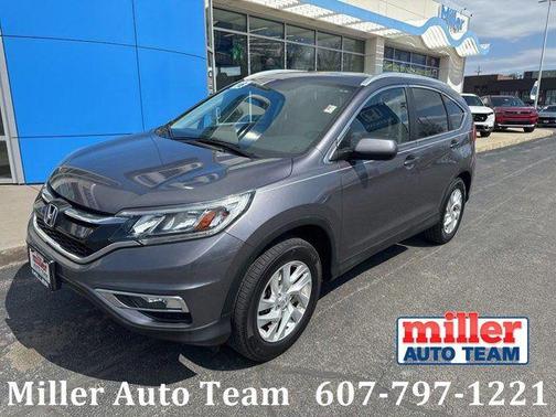Gray 2016 Honda CR-V EX-L