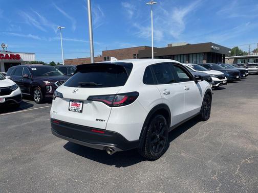 Platinum White Pearl 2024 Honda HR-V Sport
