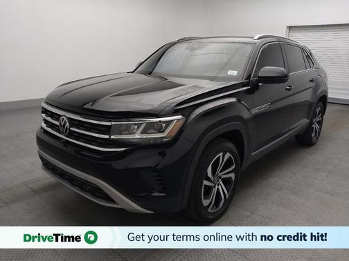 Deep Black Pearl 2020 Volkswagen Atlas Cross Sport 3.6L V6 SEL 4MOTION