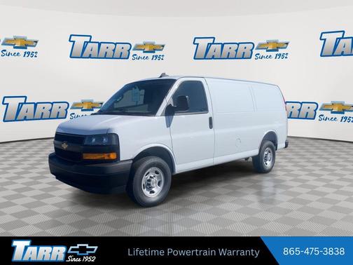 Summit White 2025 Chevrolet Express 3500 RWD 3500 Regular Wheelbase WT