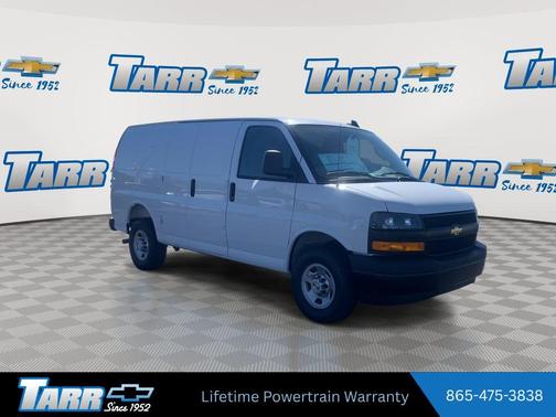 Summit White 2025 Chevrolet Express 3500 RWD 3500 Regular Wheelbase WT