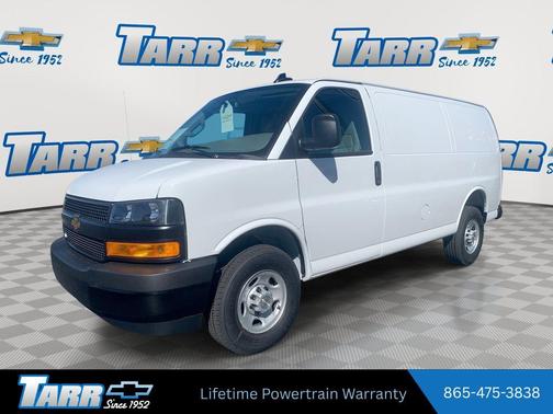 Summit White 2025 Chevrolet Express 3500 RWD 3500 Regular Wheelbase WT