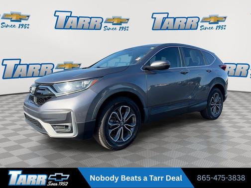 Modern Steel Metallic 2021 Honda CR-V AWD EX