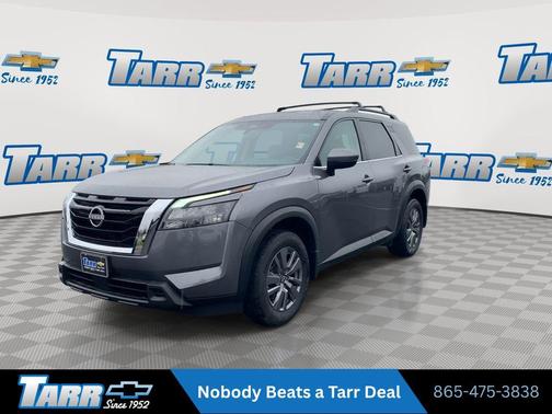 Gun Metallic 2025 Nissan Pathfinder SV FWD