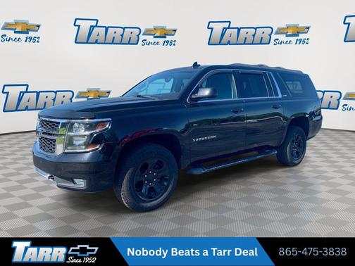 Black 2017 Chevrolet Suburban LT