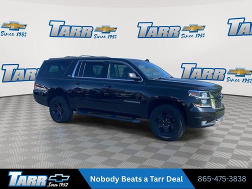 Black 2017 Chevrolet Suburban LT