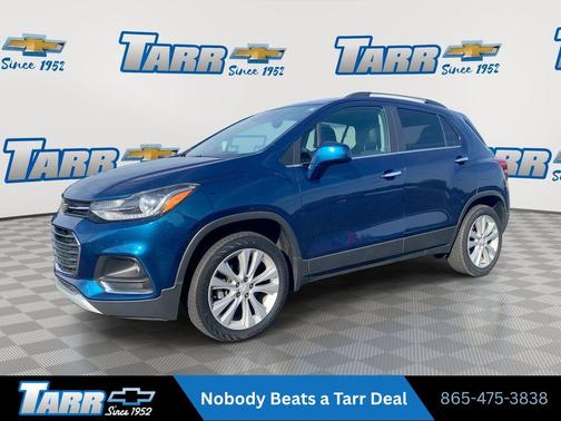 Pacific Blue Metallic 2020 Chevrolet Trax Premier