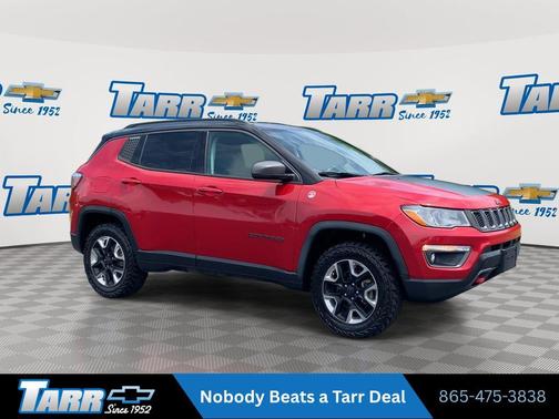 Redline Pearlcoat 2018 Jeep Compass Trailhawk