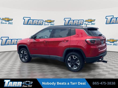 Redline Pearlcoat 2018 Jeep Compass Trailhawk