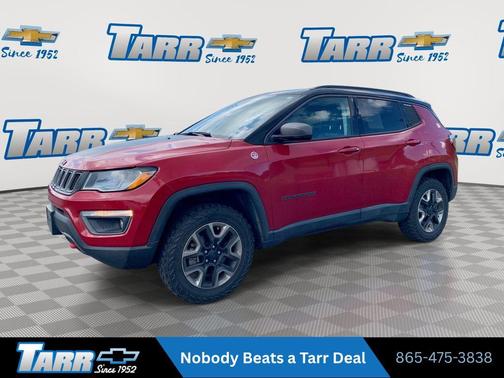 Redline Pearlcoat 2018 Jeep Compass Trailhawk