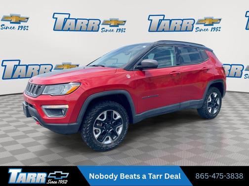 Redline Pearlcoat 2018 Jeep Compass Trailhawk