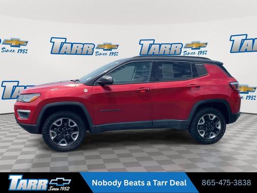 Redline Pearlcoat 2018 Jeep Compass Trailhawk