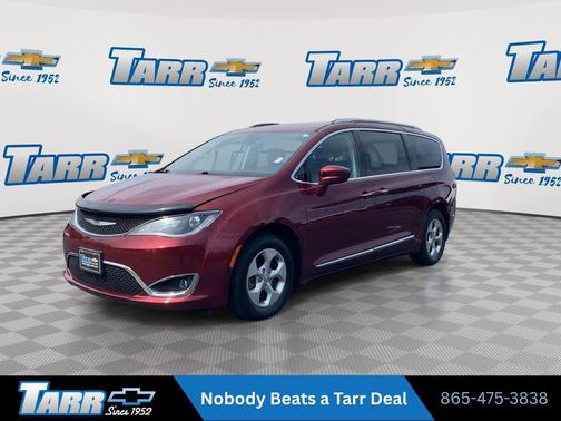 Velvet Red Pearlcoat 2017 Chrysler Pacifica Touring-L