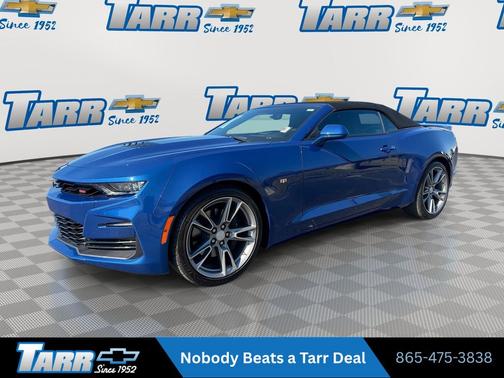 Riverside Blue Metallic 2020 Chevrolet Camaro 2SS