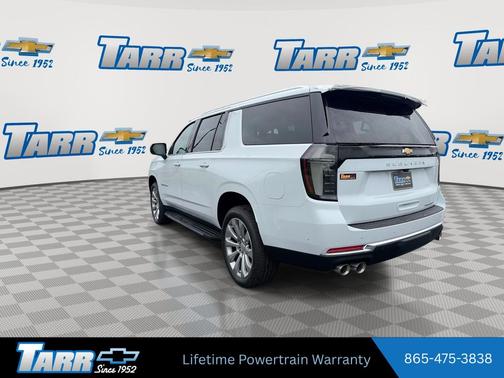 Polar White Tricoat 2026 Chevrolet Suburban Premier