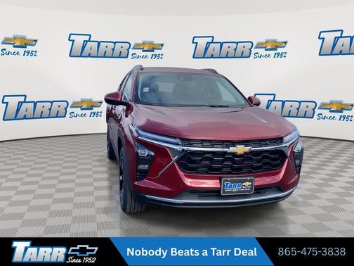 Crimson Metallic 2025 Chevrolet Trax LT