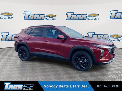 Crimson Metallic 2025 Chevrolet Trax LT