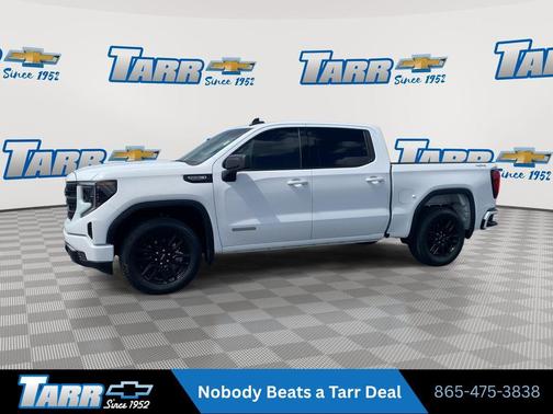 Summit White 2024 GMC Sierra 1500 Elevation