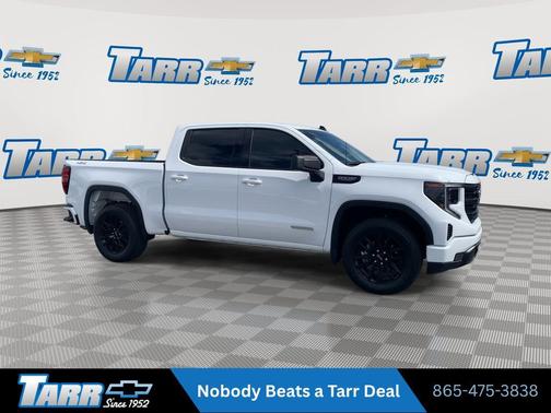 Summit White 2024 GMC Sierra 1500 Elevation