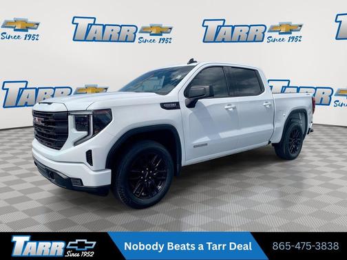 Summit White 2024 GMC Sierra 1500 Elevation