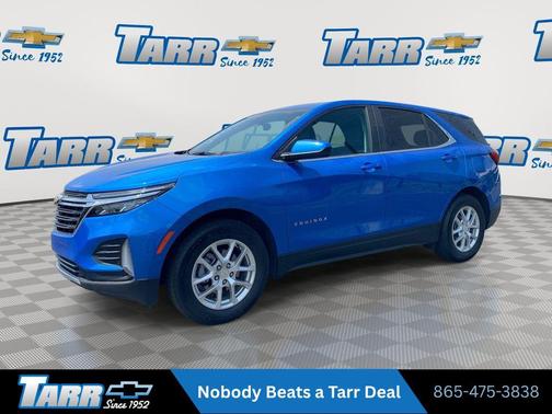 Riptide Blue Metallic 2024 Chevrolet Equinox 1LT