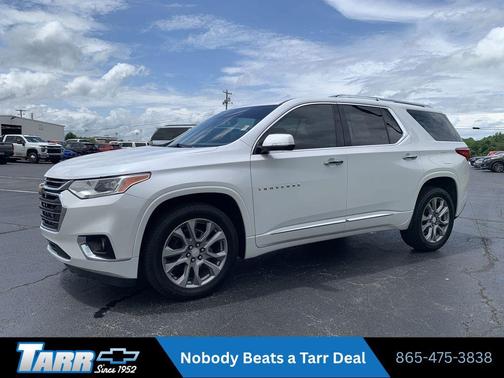 Iridescent Pearl Tricoat 2019 Chevrolet Traverse Premier