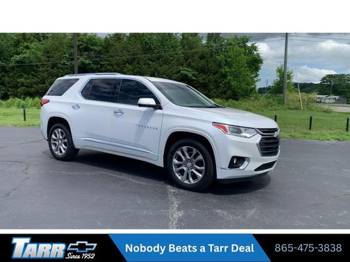 Iridescent Pearl Tricoat 2019 Chevrolet Traverse Premier