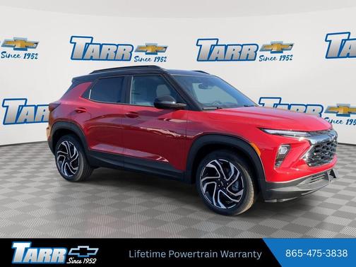 Apex Red 2026 Chevrolet Trailblazer RS