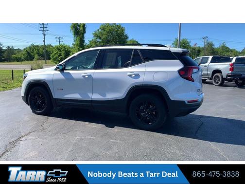 White Frost Tricoat 2024 GMC Terrain AWD AT4