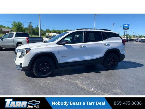 White Frost Tricoat 2024 GMC Terrain AWD AT4