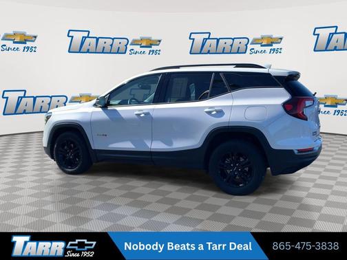 White Frost Tricoat 2024 GMC Terrain AWD AT4