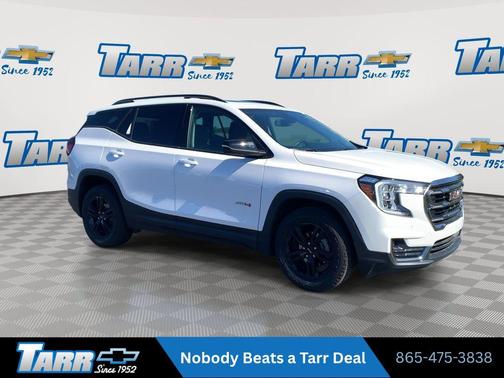 White Frost Tricoat 2024 GMC Terrain AWD AT4