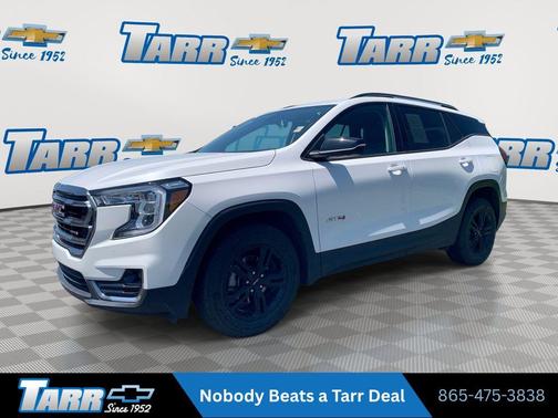 White Frost Tricoat 2024 GMC Terrain AWD AT4
