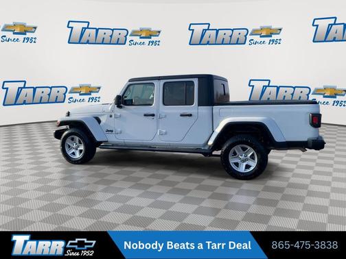 Bright White Clearcoat 2023 Jeep Gladiator Sport S