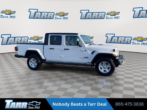 Bright White Clearcoat 2023 Jeep Gladiator Sport S