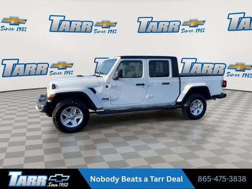 Bright White Clearcoat 2023 Jeep Gladiator Sport S