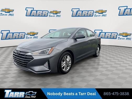 Machine Gray 2019 Hyundai ELANTRA SEL